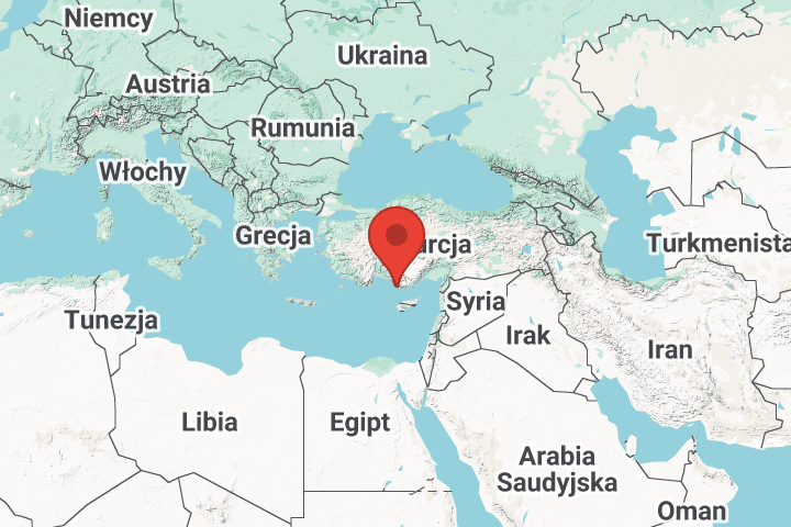 Antiocheia ad Cragum, Cilica Trachea, Turkey