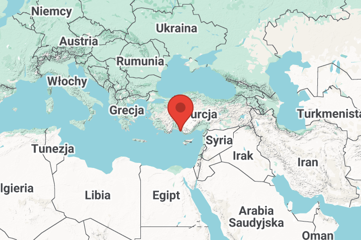 Coracesium, Cilica Trachea, modern-day Alanya, Turkey