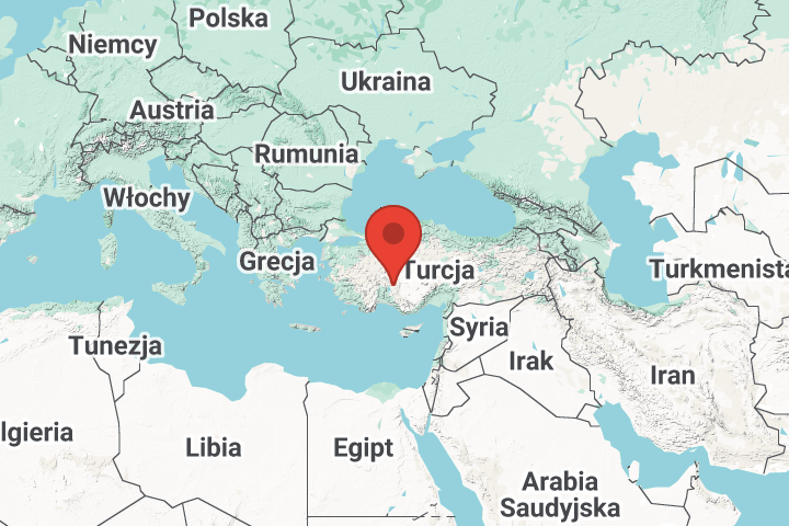 Pappa Tiberia, Pisidia, Turkey