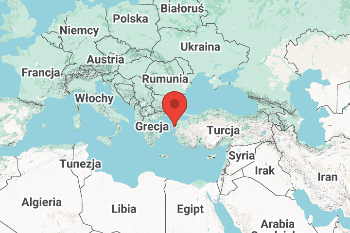 Poroselene, Lesbos, modern-day Hecatonnesi Islands, Greece